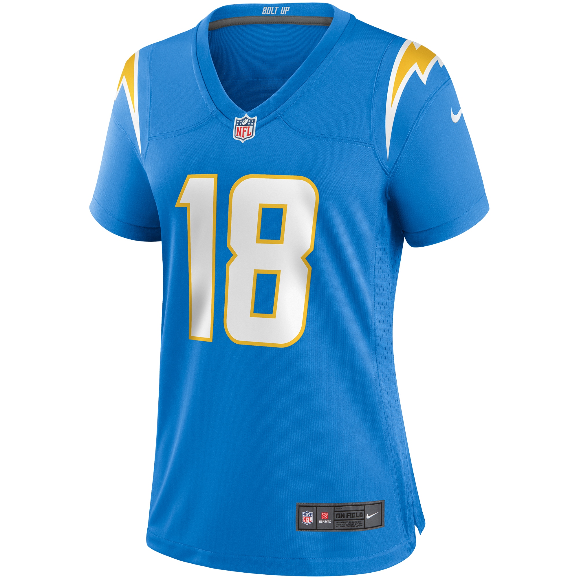 Los Angeles Chargers Charlie Joiner Powder Blue Game Retired Player NFL Jersey Women's
