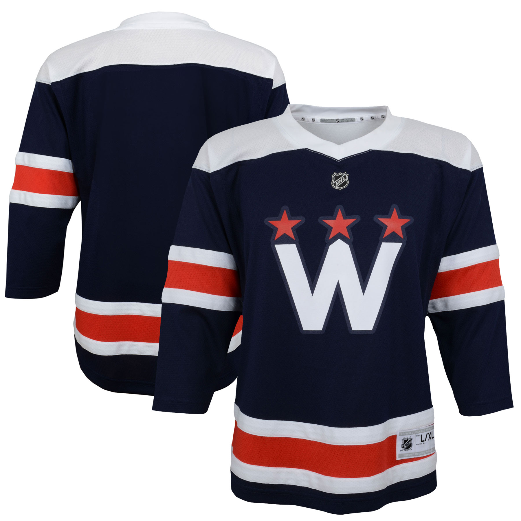 Washington Capitals Navy 2020/21 Alternate NHL Jersey Youth