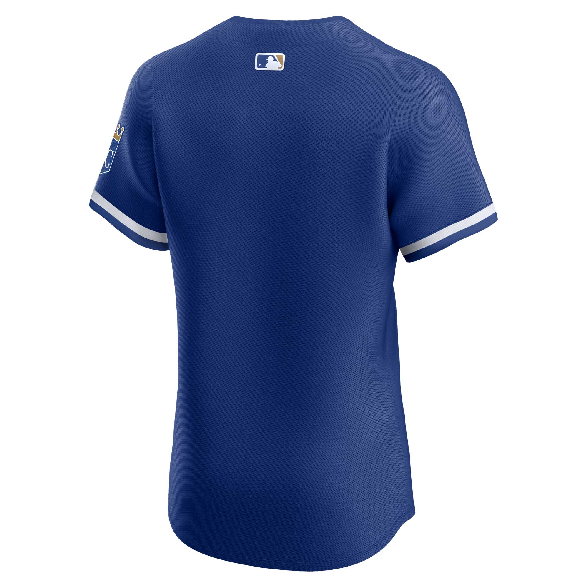 Kansas City Royals Royal Alternate Vapor Premier Elite Patch MLB Jersey Men's