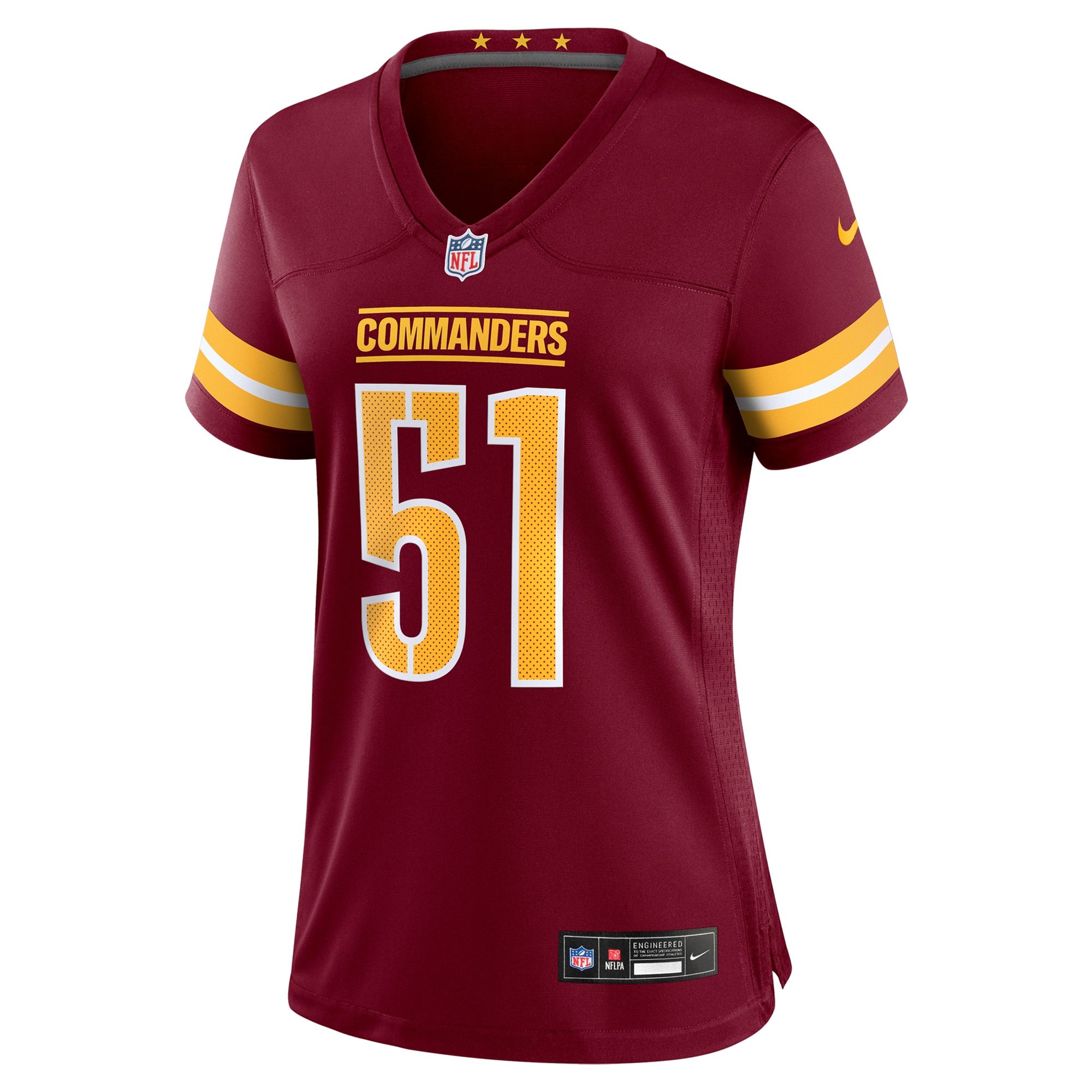 Washington Commanders Bobby Hart Burgundy Game NFL Jersey Women's
