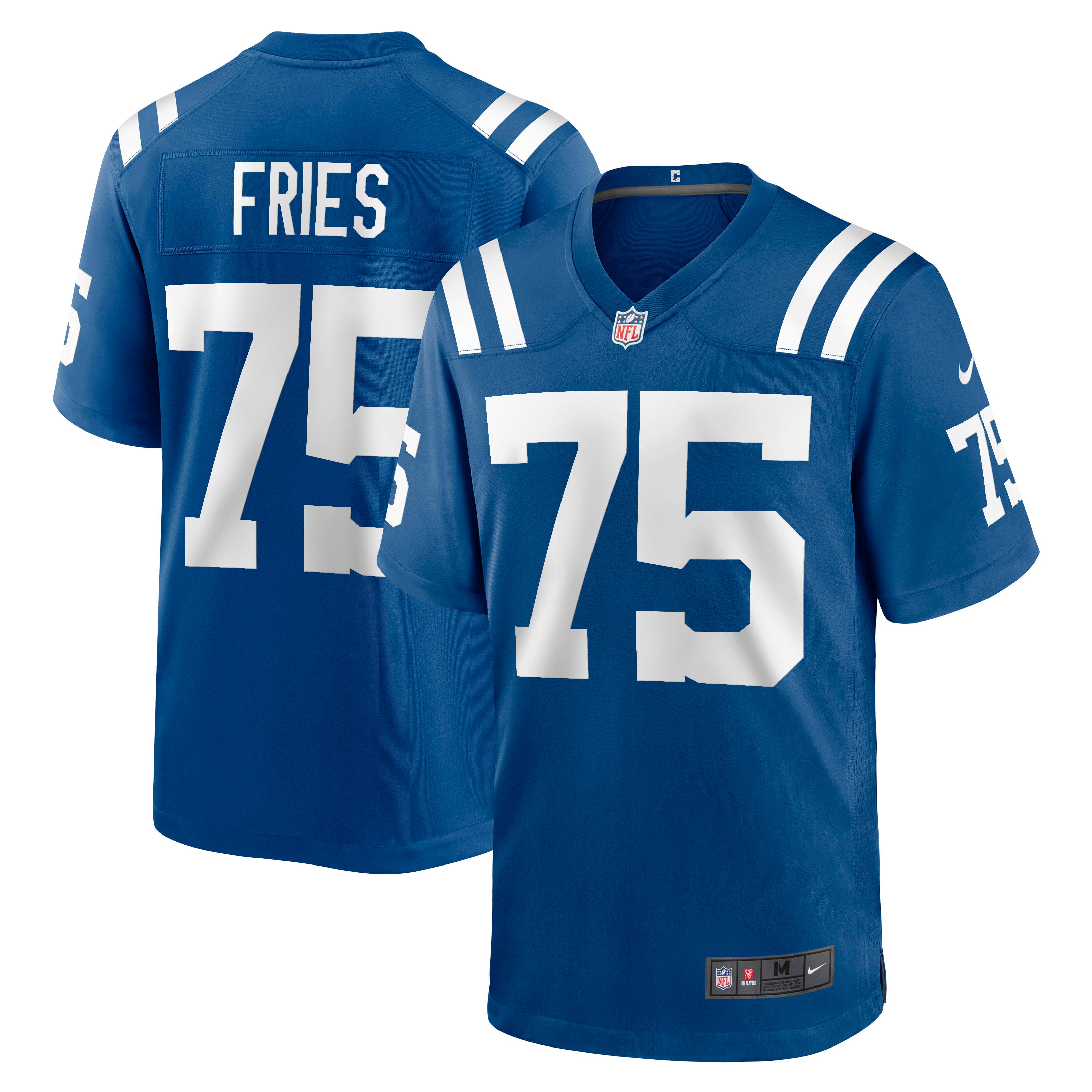 Indianapolis Colts Will Fries Royal Game NFL Jersey Men's