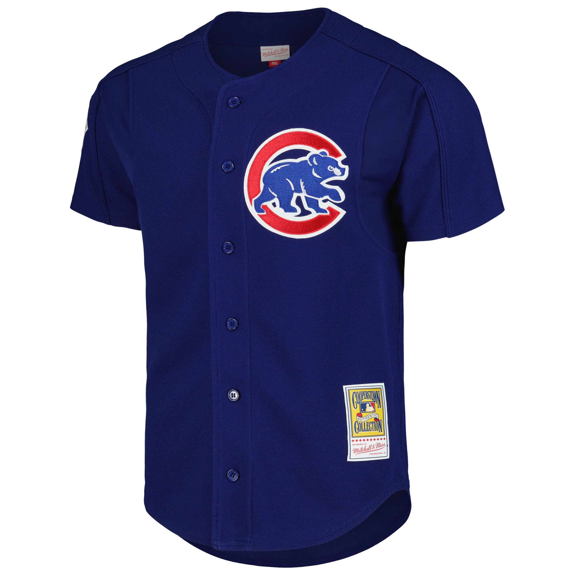 Chicago Cubs Greg Maddux Mitchell Ness Royal Cooperstown Collection 2005 Batting Practice MLB Jersey Men's