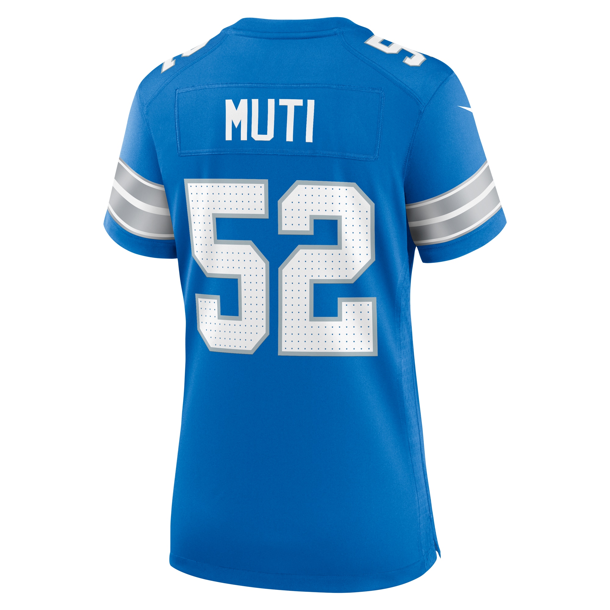 Detroit Lions Netane Muti Blue Game NFL Jersey Women's