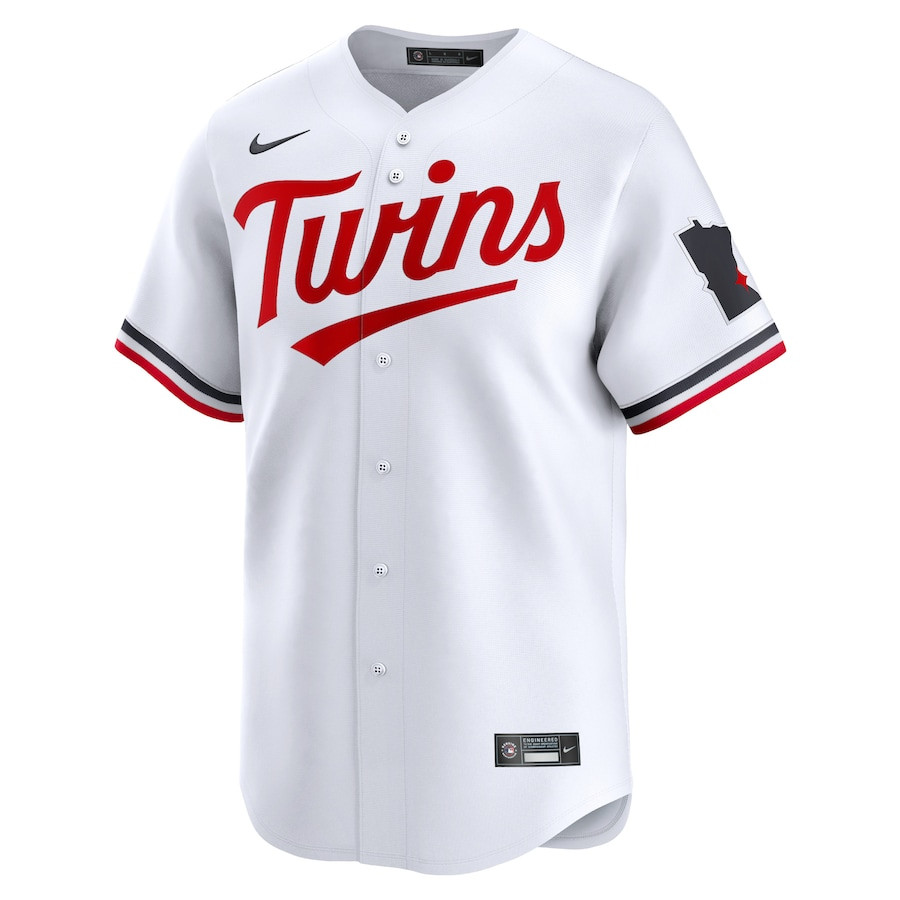 Minnesota Twins Home Limited White MLB Jersey Youth