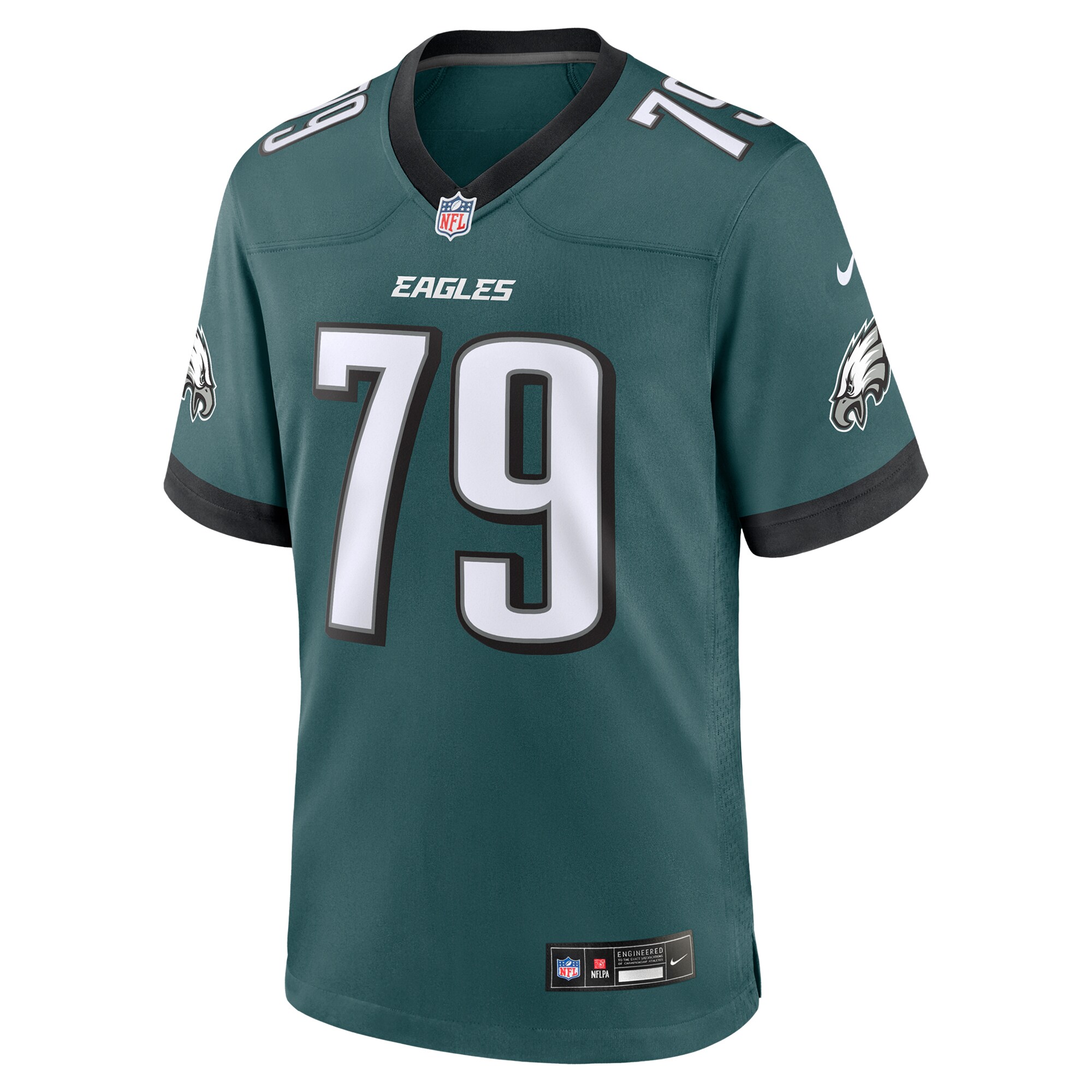 Philadelphia Eagles Trevor Keegan Midnight Green Team Game NFL Jersey Men's
