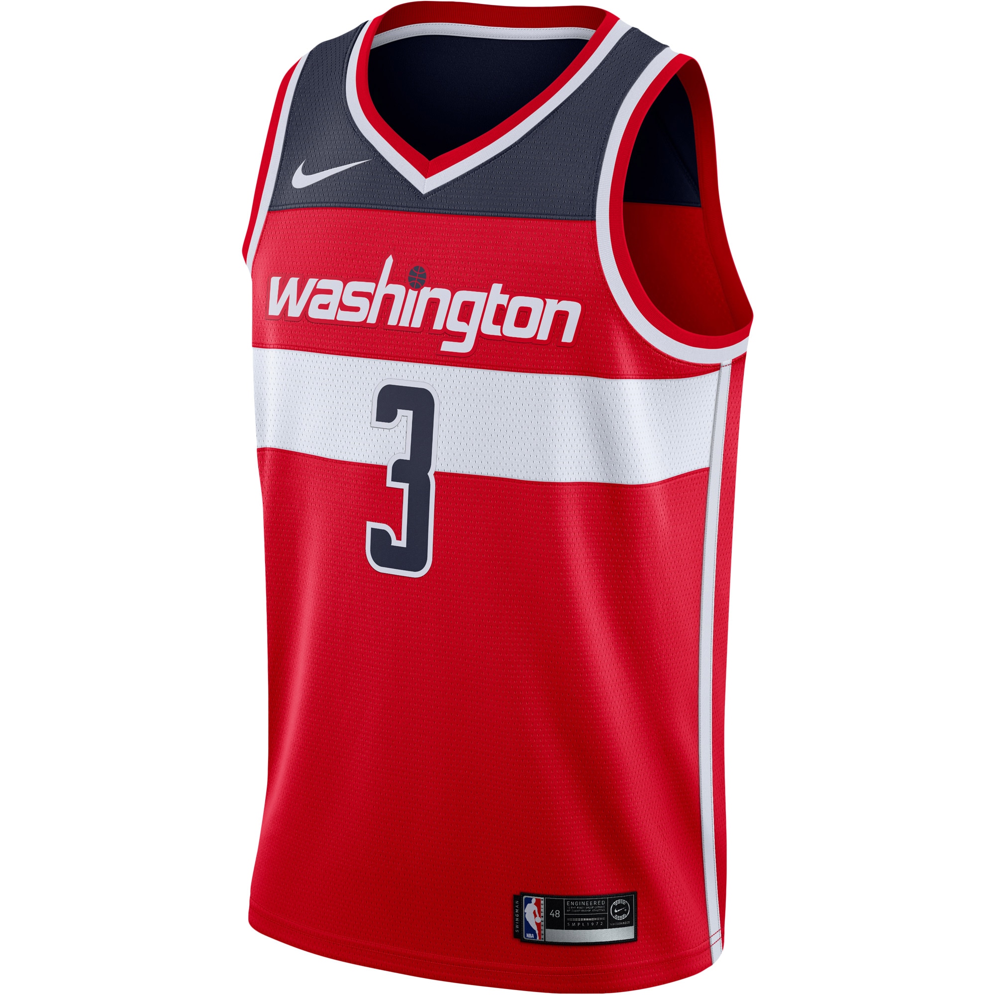 Bradley Beal Red Washington Wizards Swingman NBA Jersey Youth