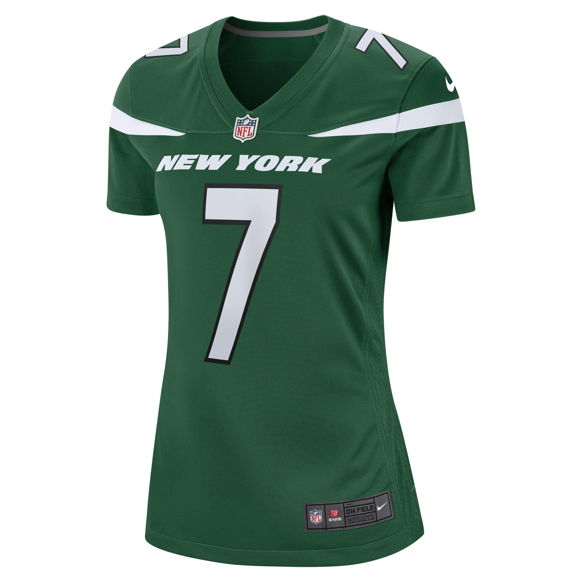 New York Jets Tim Boyle Gotham Green Game NFL Jersey Women's