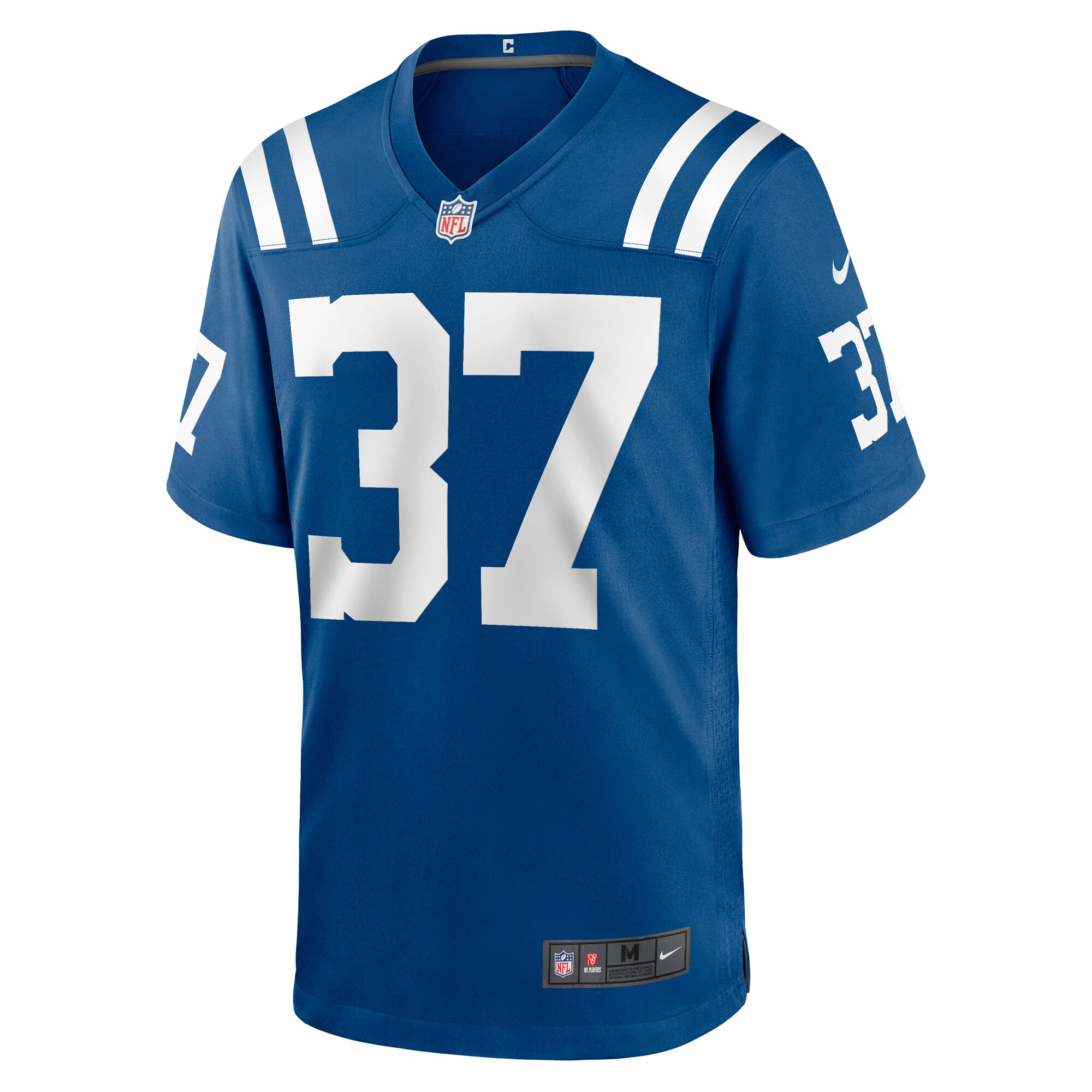 Indianapolis Colts Isaac Taylor-Stuart Royal Team Game NFL Jersey Men's