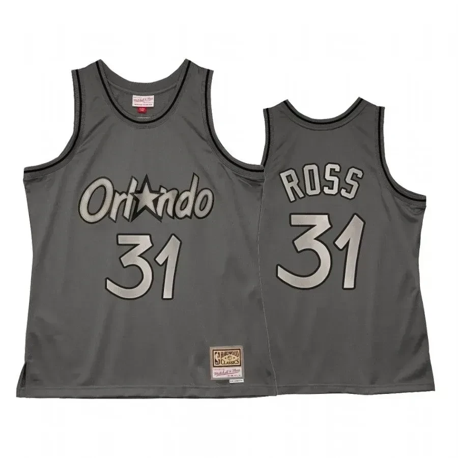 Terrence Ross 31 Orlando Magicc Metal Works Charcoal NBA Jersey Men's