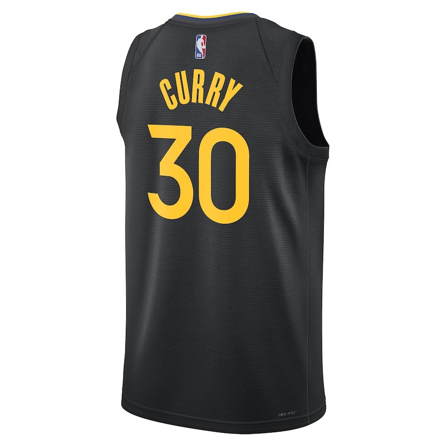 Stephen Curry 30 Golden State Warriors 2024/2 Unisex Swingman Statement Edition Black NBA Jersey Unisex