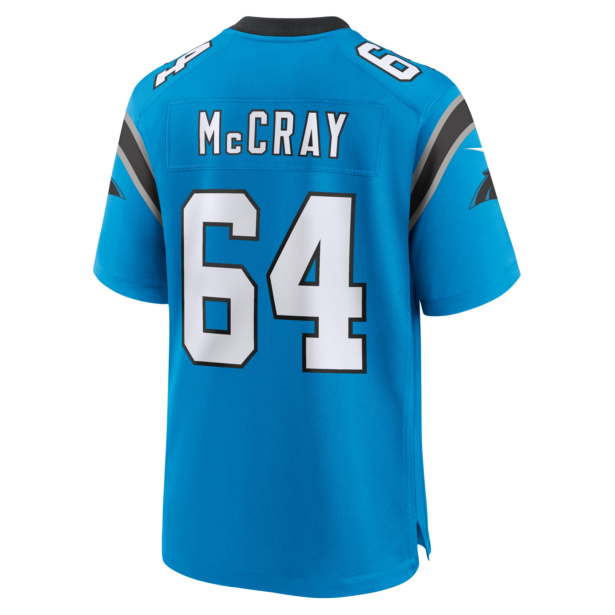 Carolina Panthers Justin McCray Blue Alternate Game NFL Jersey Men's