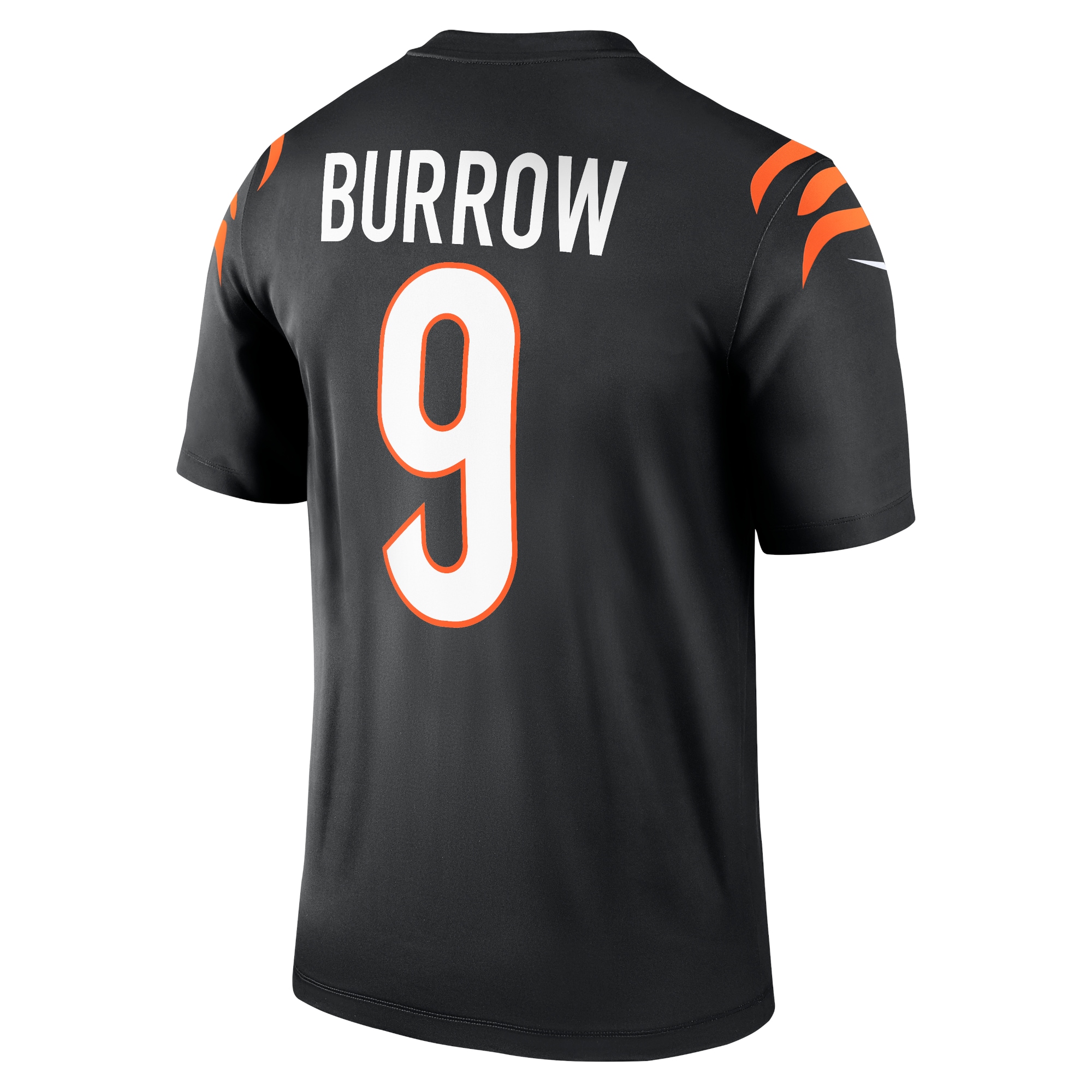 Cincinnati Bengals Joe Burrow Black Team Legend Player Performance Top NFL Jersey Men's