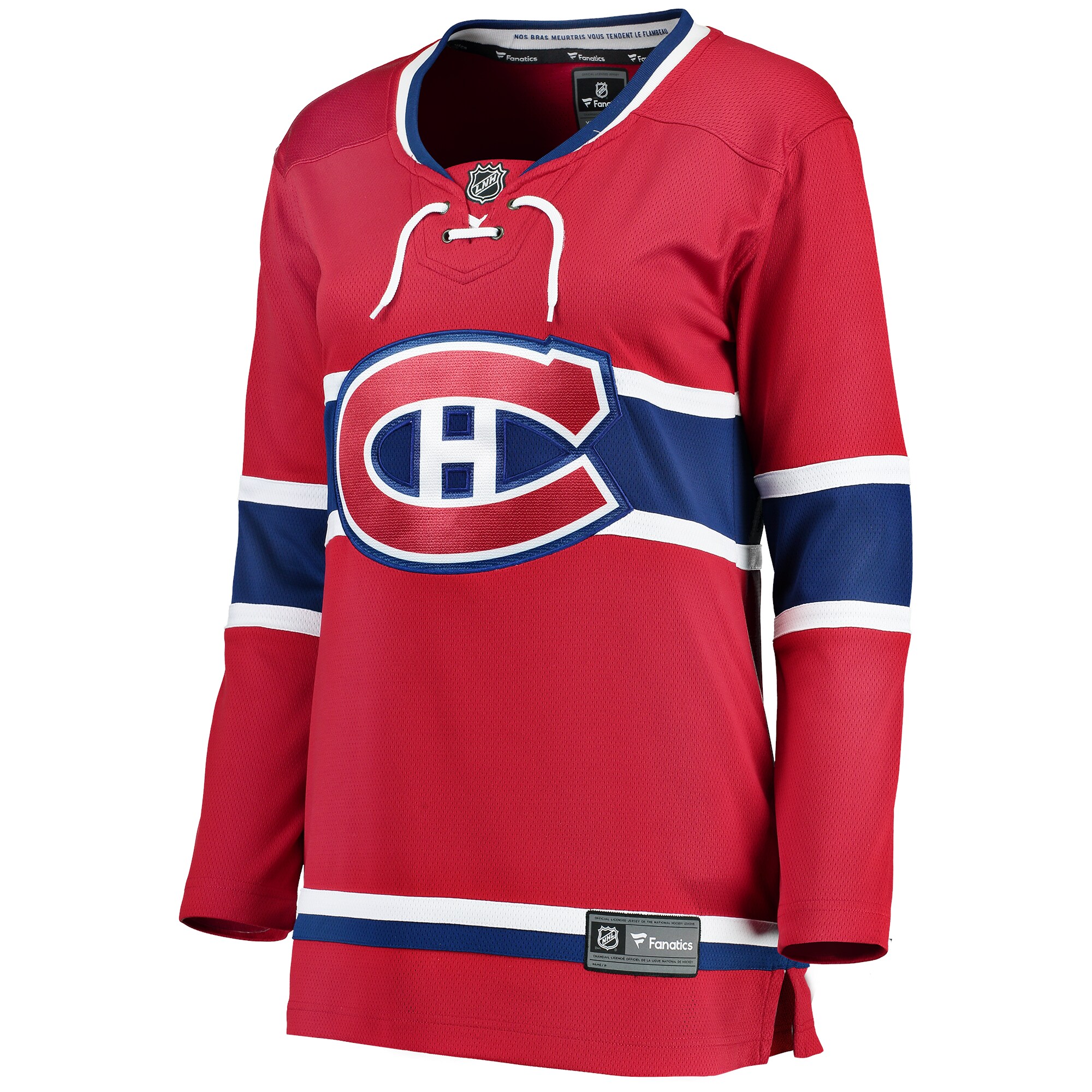 Montreal Canadiens Red Breakaway Home NHL Jersey Women's