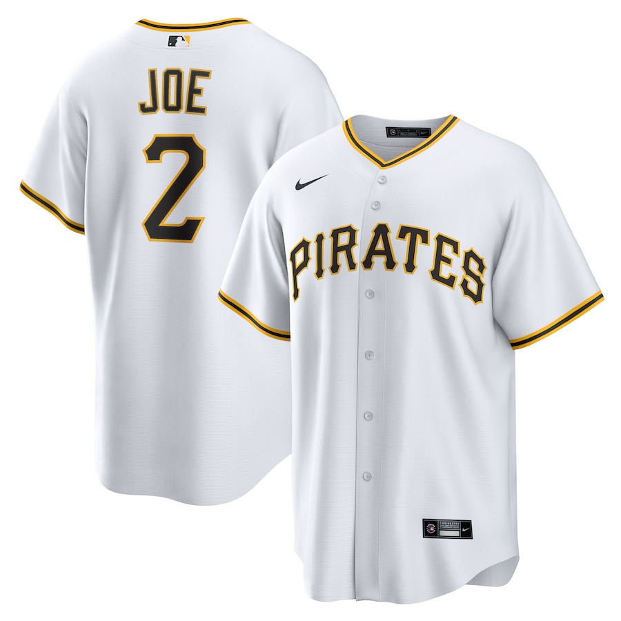 Connor Joe Pittsburgh Pirates Home Jersey White