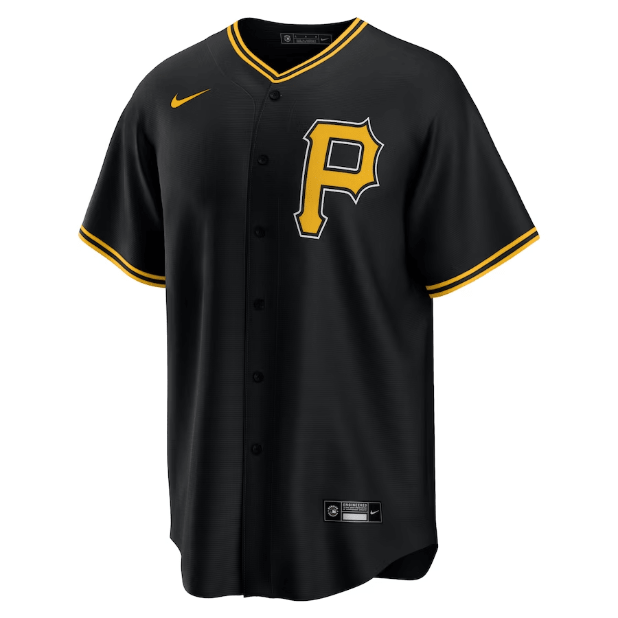 Pittsburgh Pirates Alternate Black MLB Jersey Men's