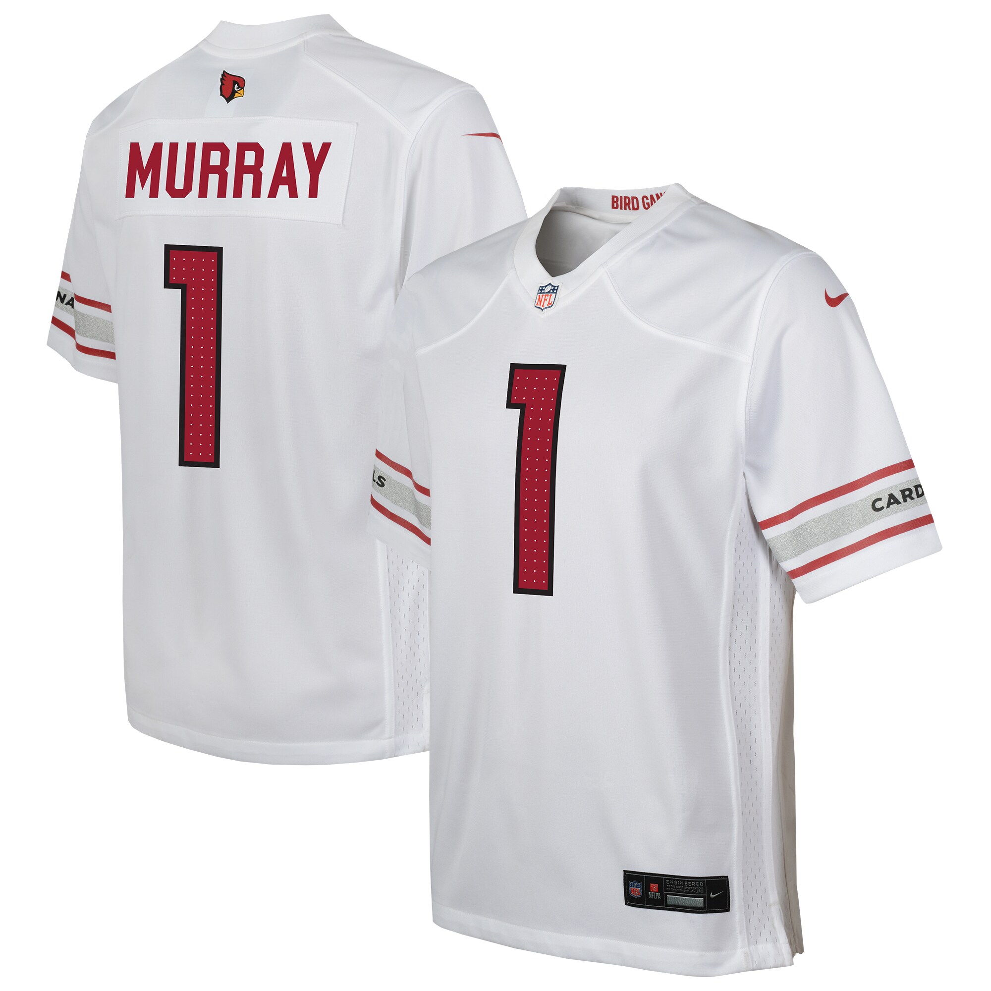 Arizona Cardinals Kyler Murray White Game NFL Jersey Youth