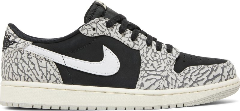 Air Jordan 1 Retro Low OG Black Cement CZ0790-001