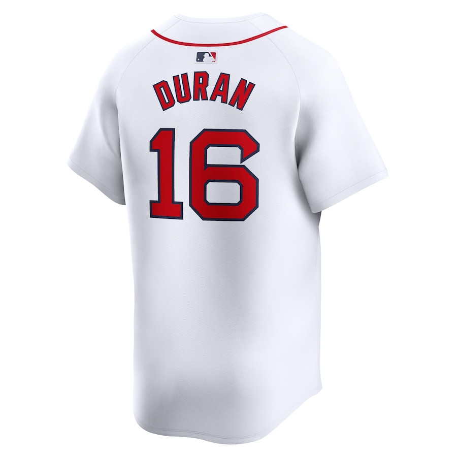 Jarren Duran 16 Boston Red Sox Home Limited White MLB Jersey Men's