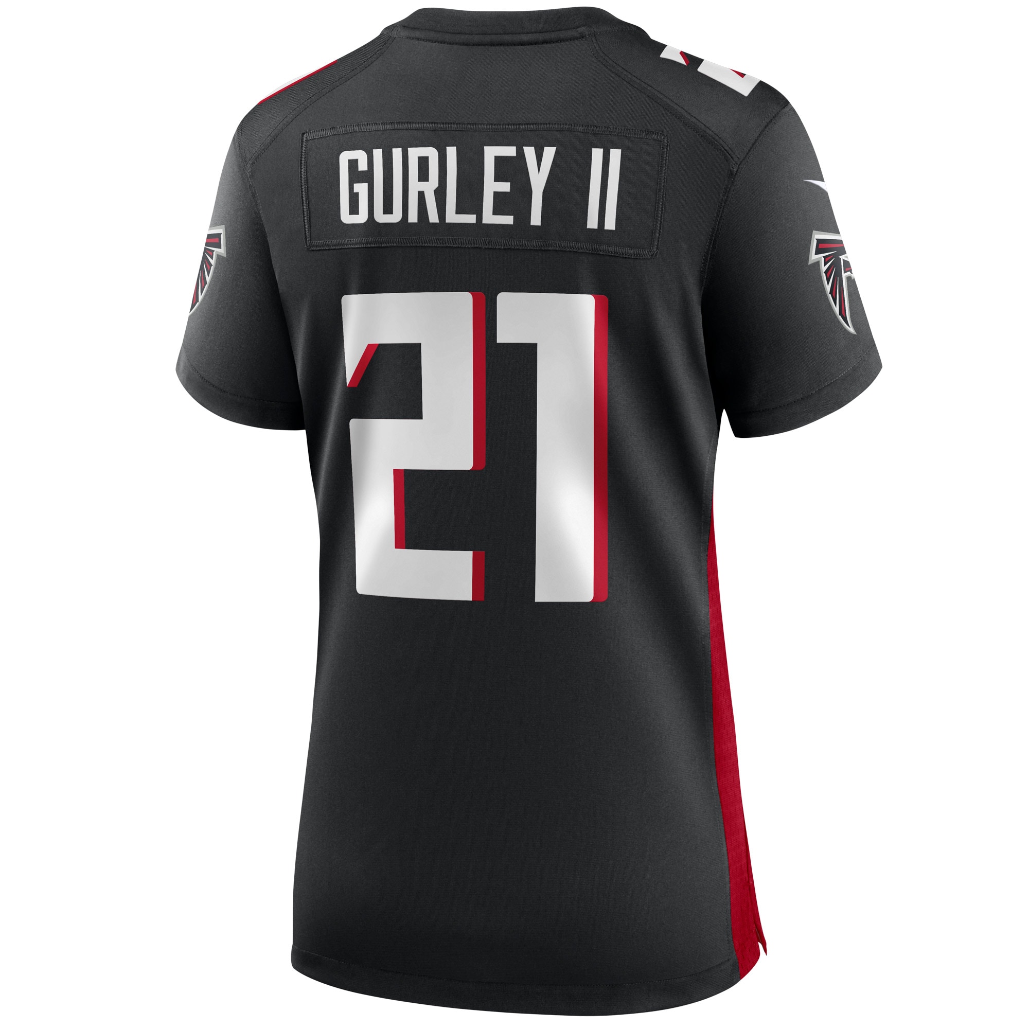 Atlanta Falcons Todd Gurley II Black Game NFL Jersey Women's