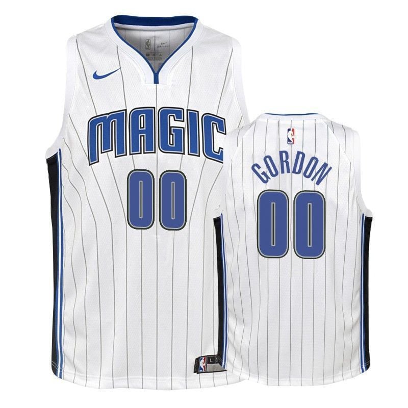 Orlando Magic Aaron Gordon 00 Associatio White NBA Jersey Youth