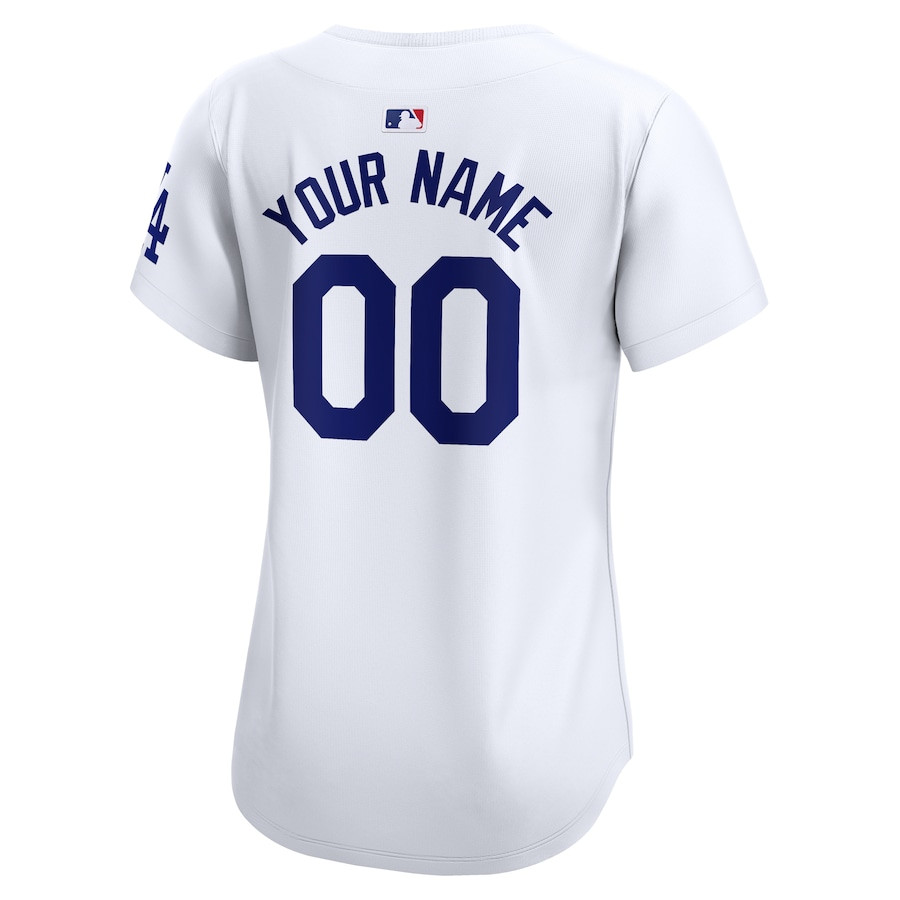 Los Angeles Dodgers 2024 World Series Home Custom Limited White MLB Jersey Women's