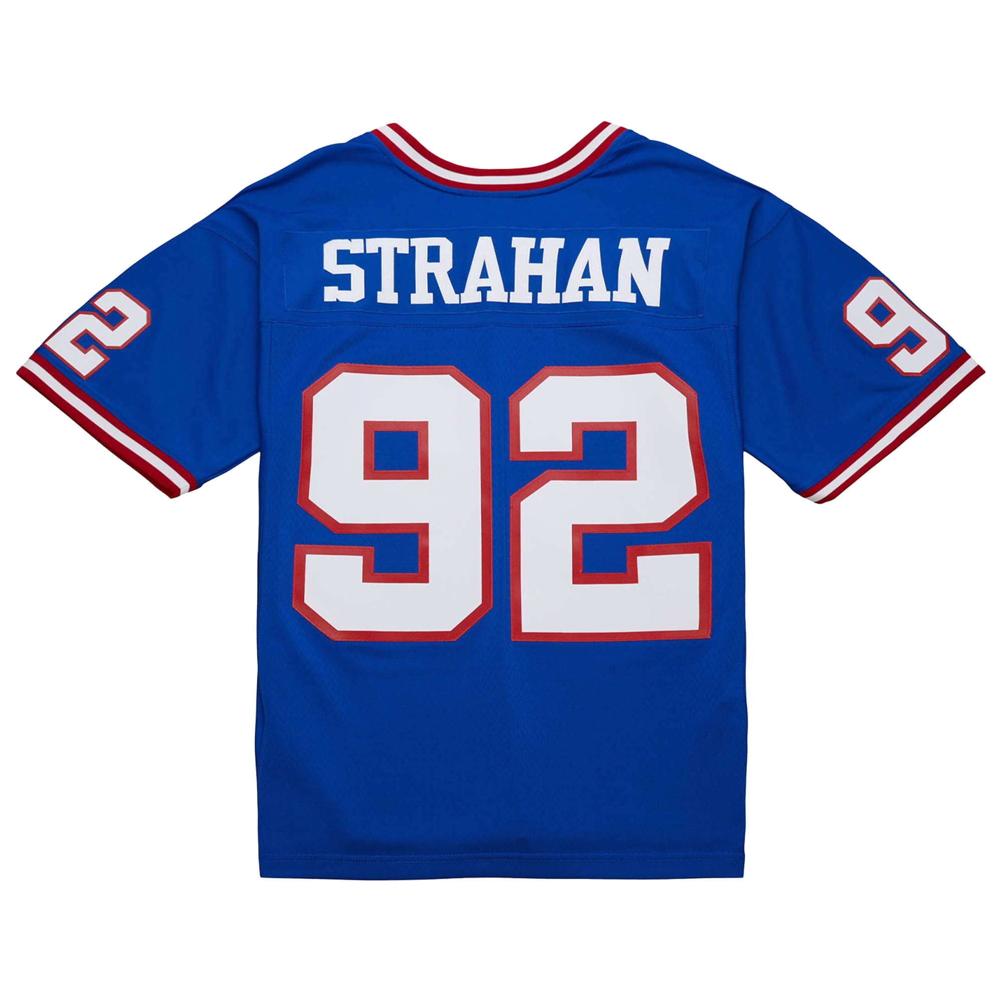 New York Giants Michael Strahan Mitchell Ness Royal Big Tall 1993 Retired Player NFL Jersey Men's