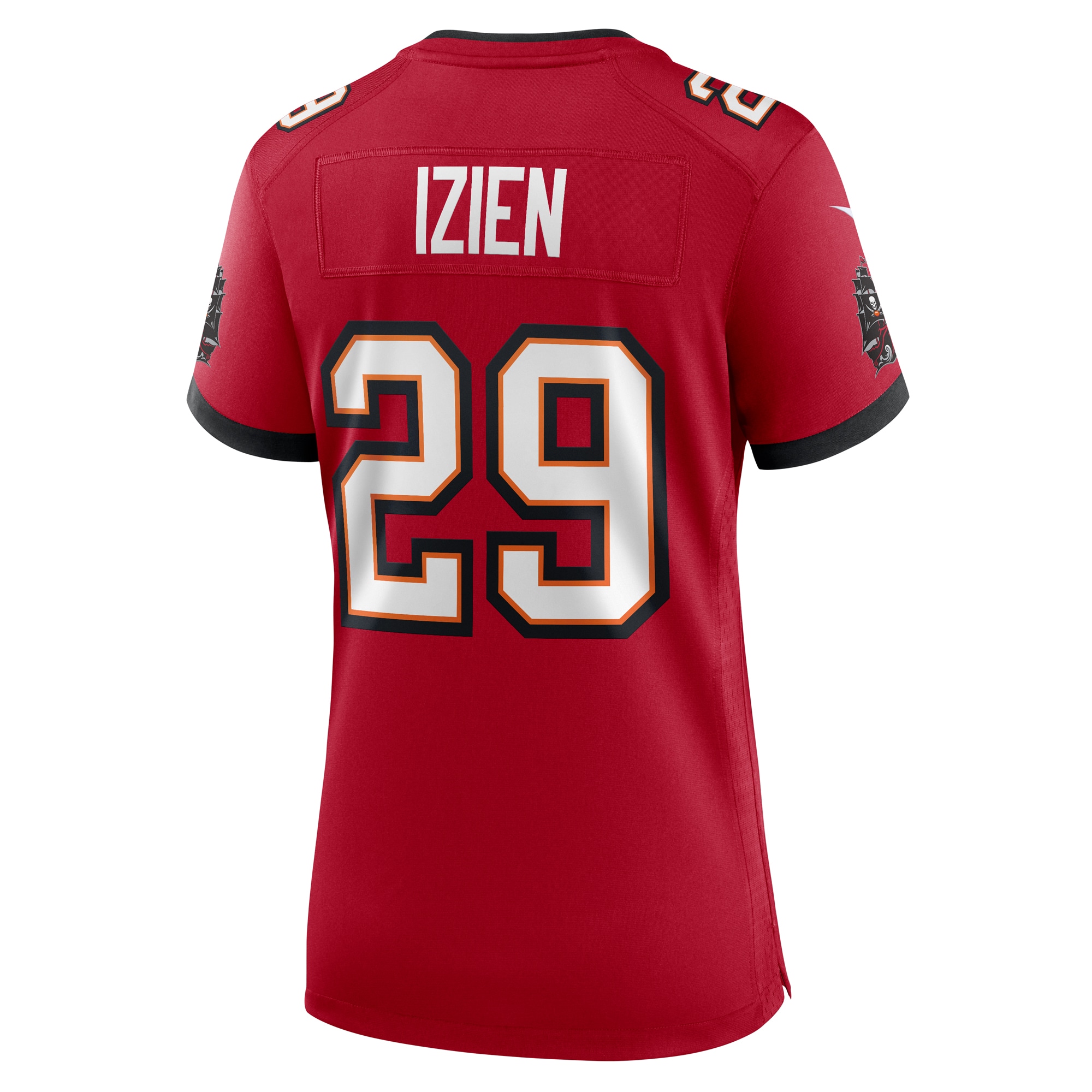 Tampa Bay Buccaneers Christian Izien Red Game NFL Jersey Women's