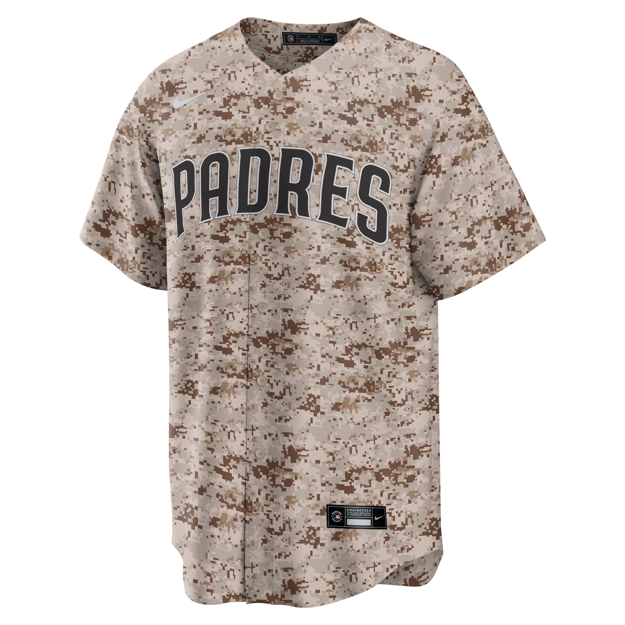 San Diego Padres Joe Musgrove Camo USMC Alternate Player MLB Jersey Men's