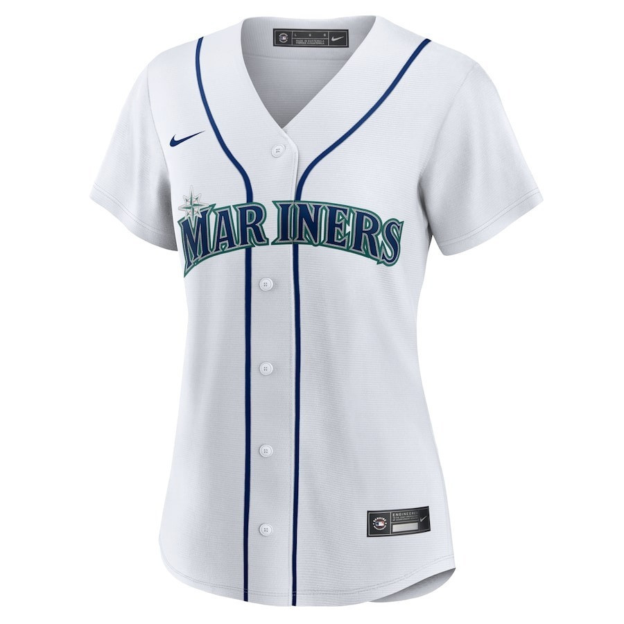Shohei Ohtani 17 Seattle Mariners Home White MLB Jersey Women's