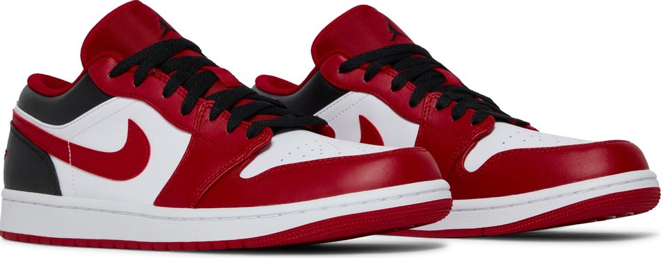 Air Jordan 1 Low Reverse Black Toe 553558-163