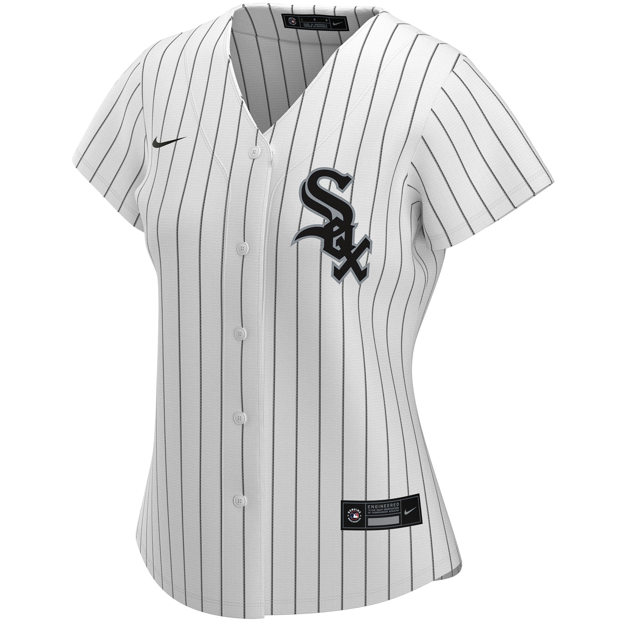 Chicago White Sox White Home Custom MLB Jersey Women's