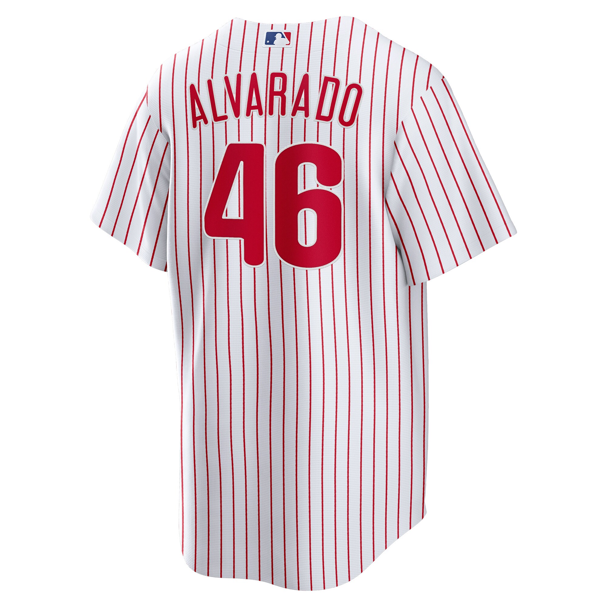 Philadelphia Phillies Jos? Alvarado White Home Player MLB Jersey Men's