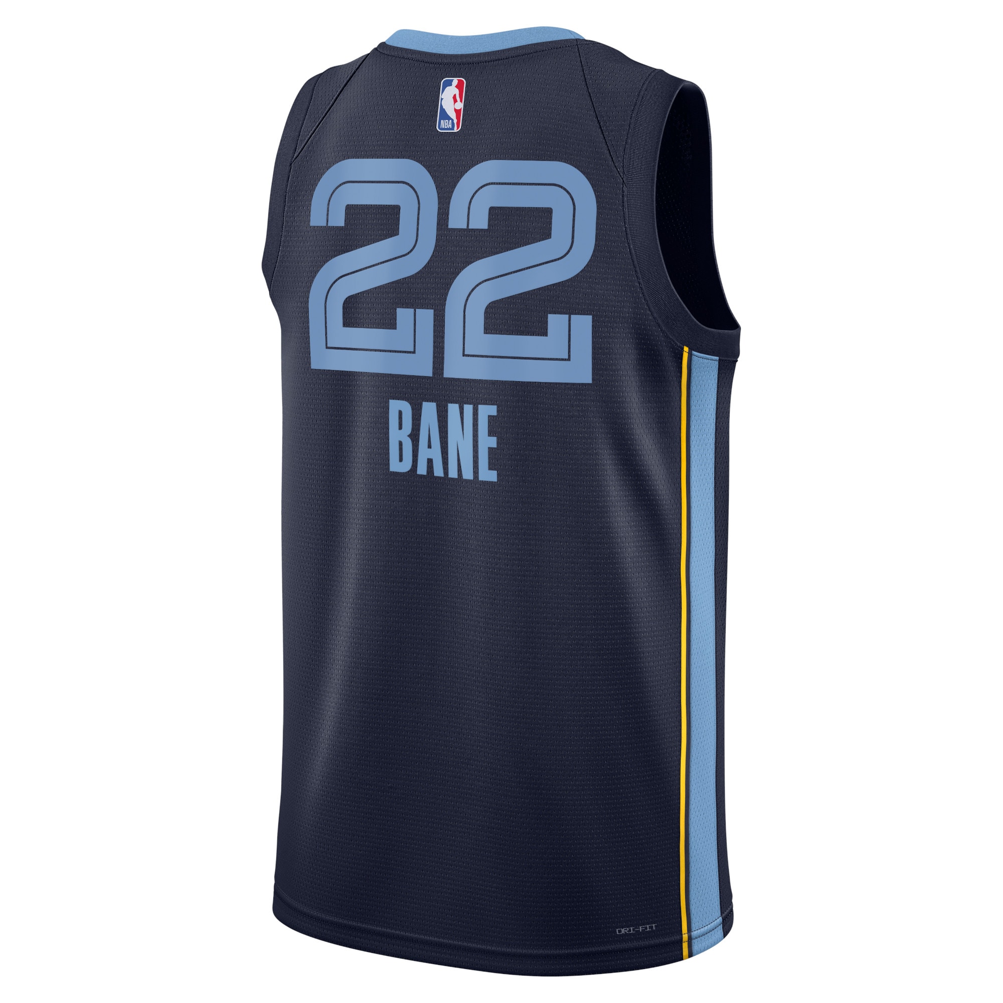 Memphis Grizzlies Icon Edition Swingman Navy Desmond Ban Unisex NBA Jersey Unisex