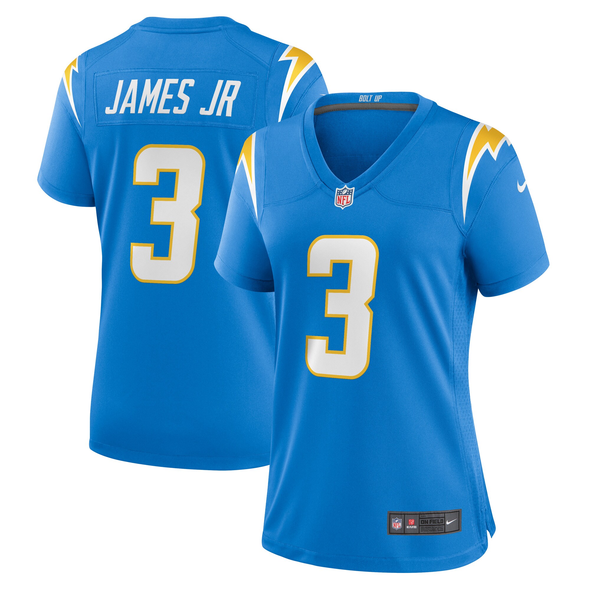 Los Angeles Chargers Derwin James Jr. Powder Blue Player NFL Jersey Women's