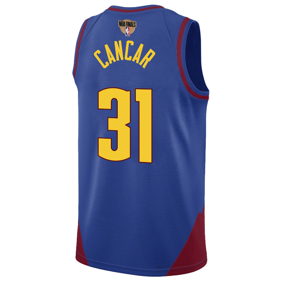 Vlatko Cancar 31 Denver Nuggets Final Champions 2023 Swingma Blue NBA Jersey Youth