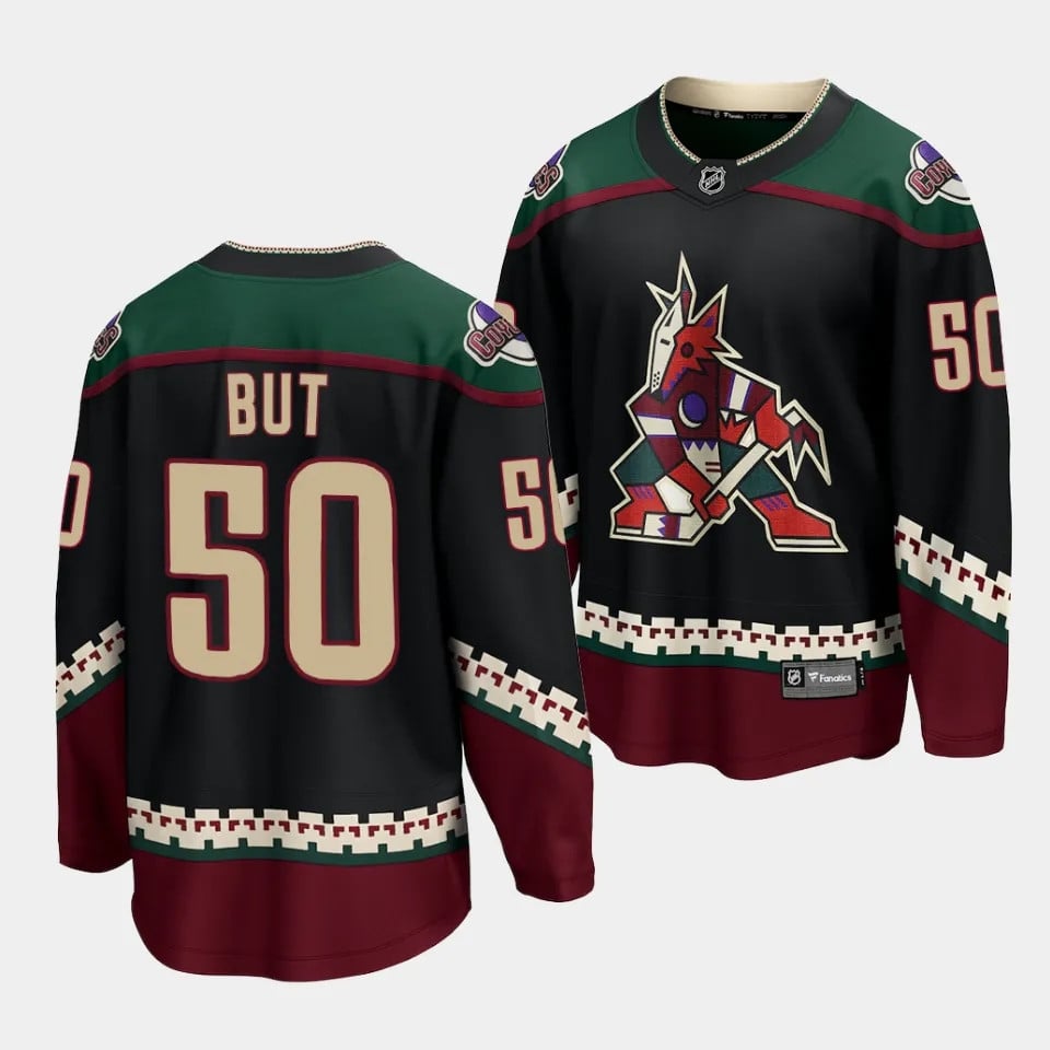 Daniil But #50 Arizona Coyotes 2023 Draft Home NHL Jersey Men's