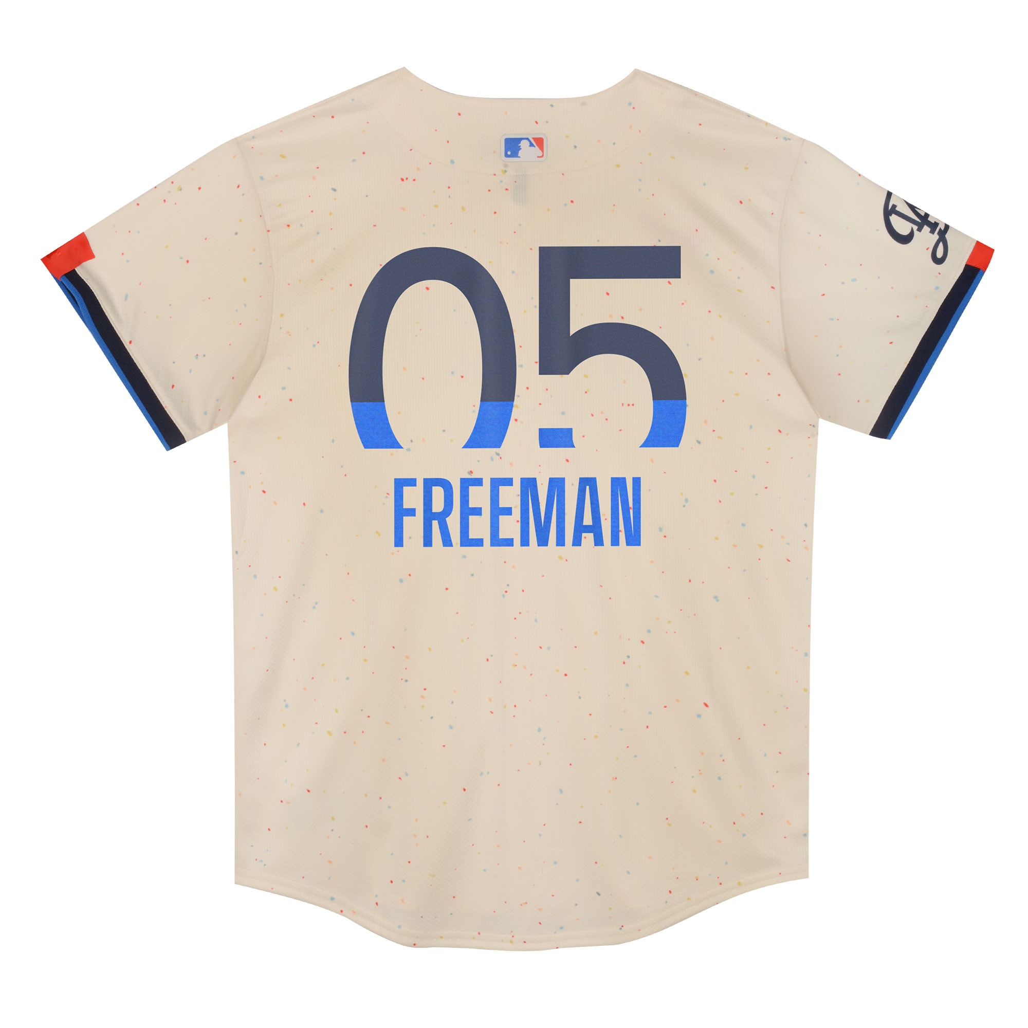 Preschool Los Angeles Dodgers Freddie Freeman Cream 2024 City Connect Limited Player MLB Jersey Men's