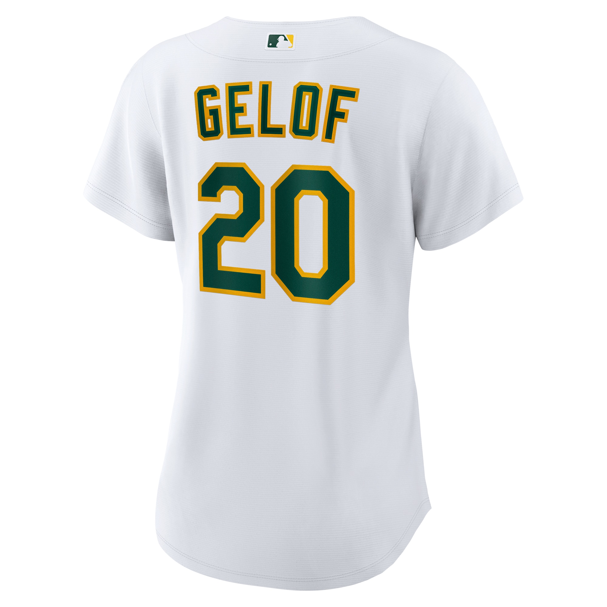 Oakland Athletics Zack Gelof White Home Player MLB Jersey Women's