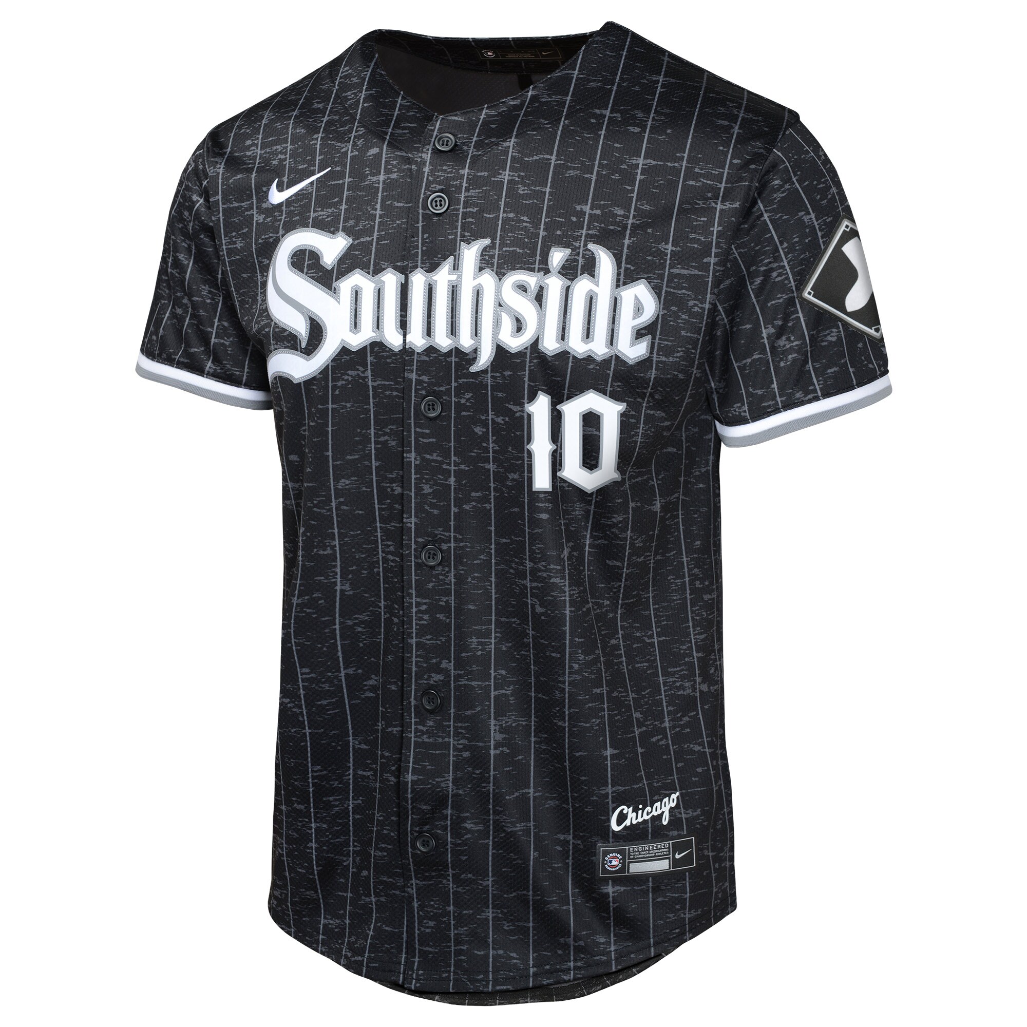 Chicago White Sox Yoan Moncada Black City Connect Limited Player MLB Jersey Youth
