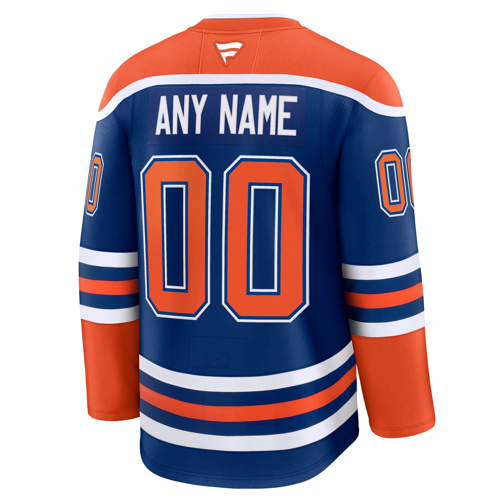 Edmonton Oilers Royal Home Premium Custom NHL Jersey Men's