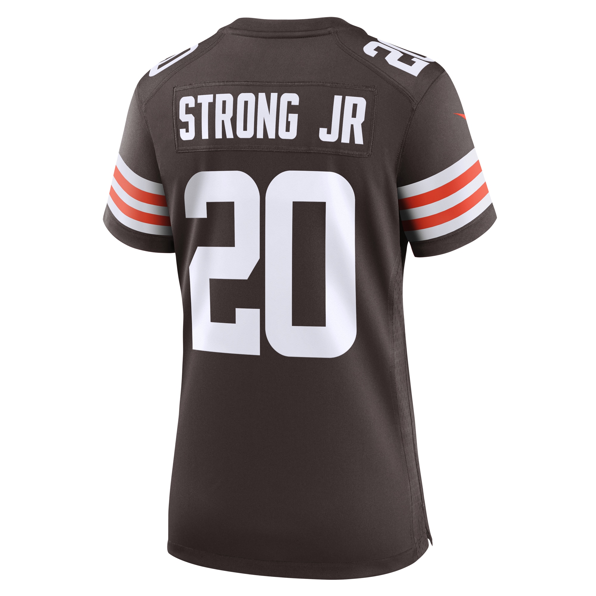 Cleveland Browns Pierre Strong Jr. Brown Game NFL Jersey Women's