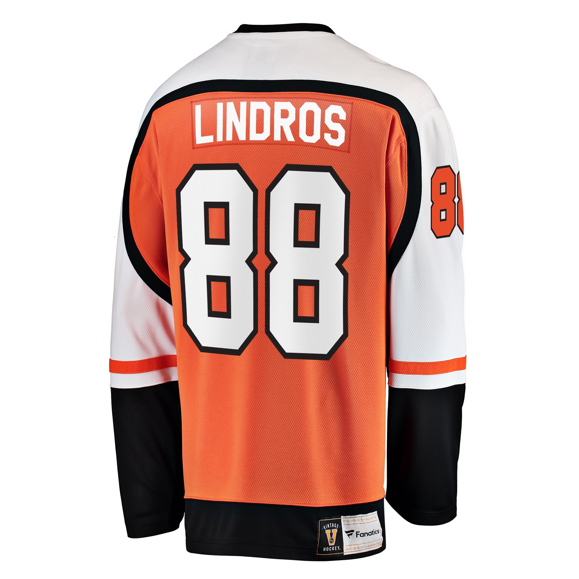 Philadelphia Flyers Eric Lindros Orange Premier Breakaway Retired Player NHL Jersey Men's
