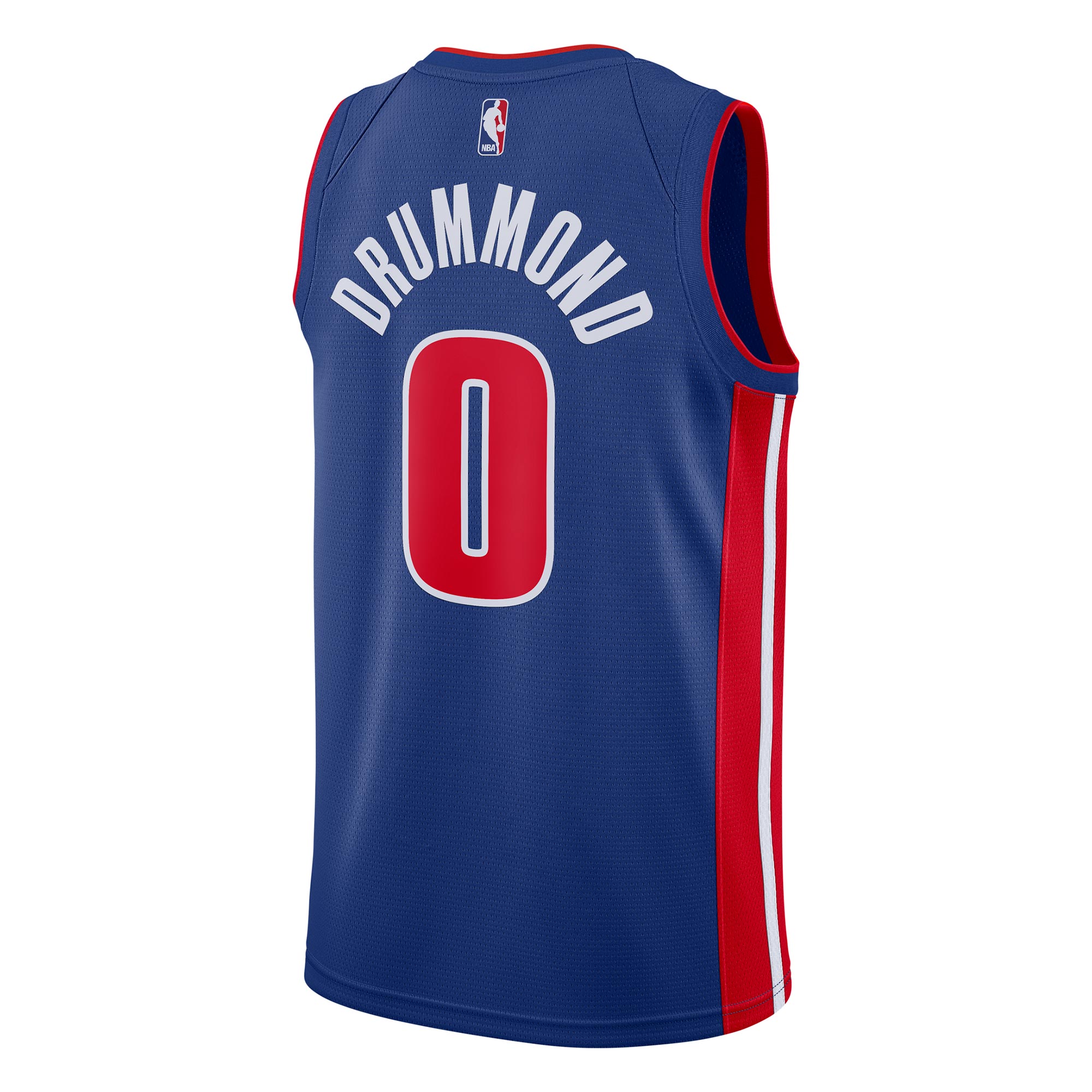Detroit Pistons Icon Swingman Andre Drummond NBA Jersey Men's