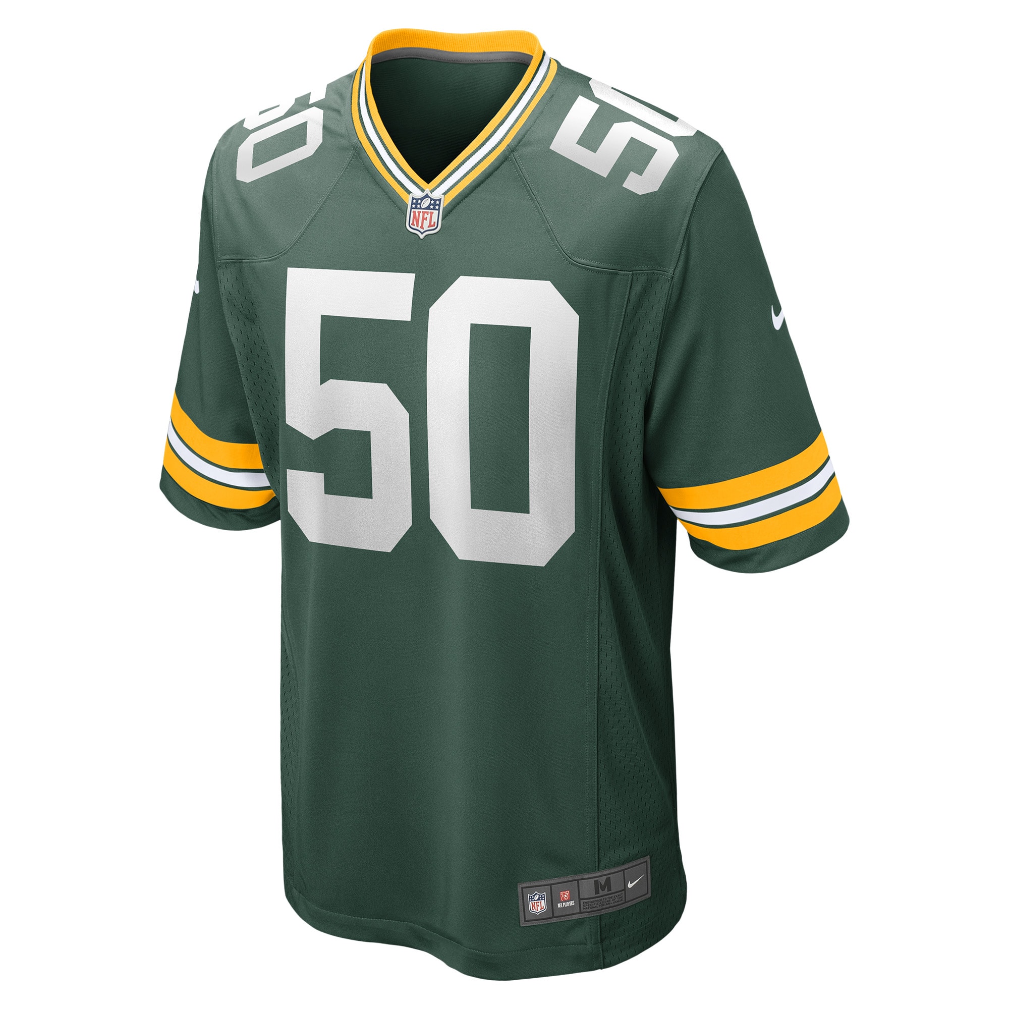 Green Bay Packers Zach Tom Green Game Player NFL Jersey Men's