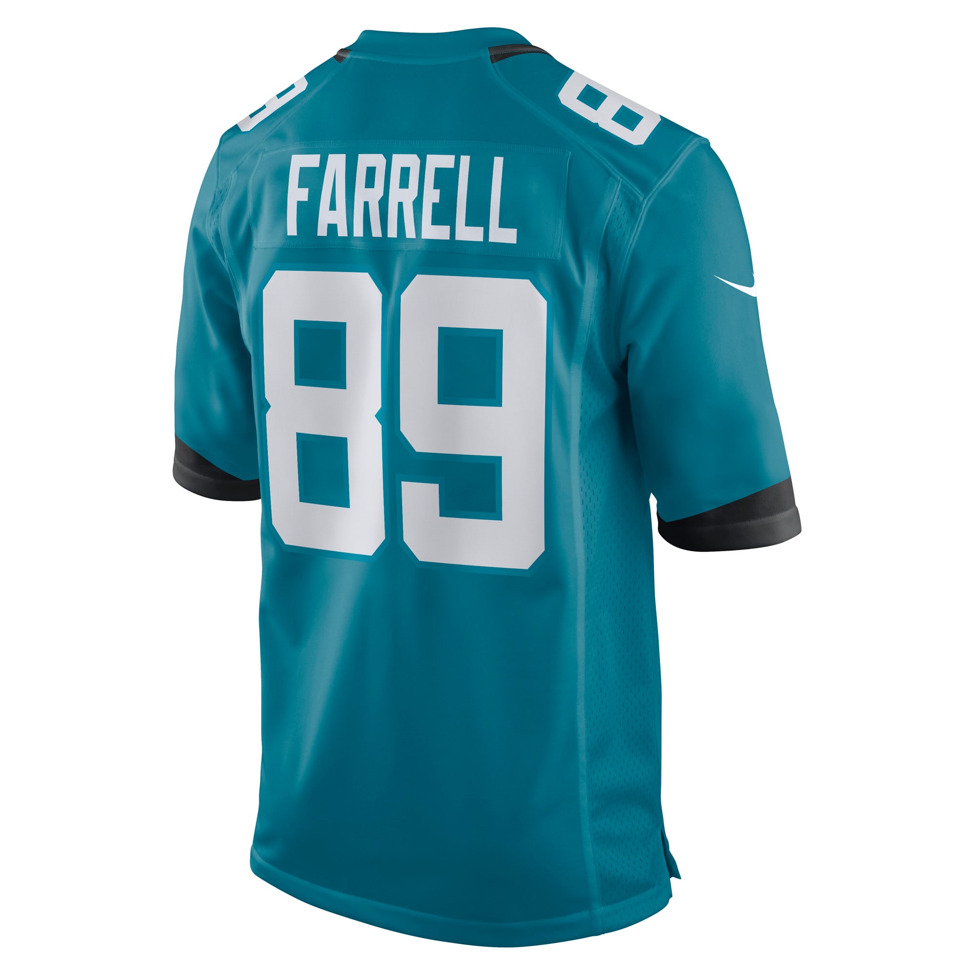 Jacksonville Jaguars Luke Farrell Teal Game NFL Jersey Men's