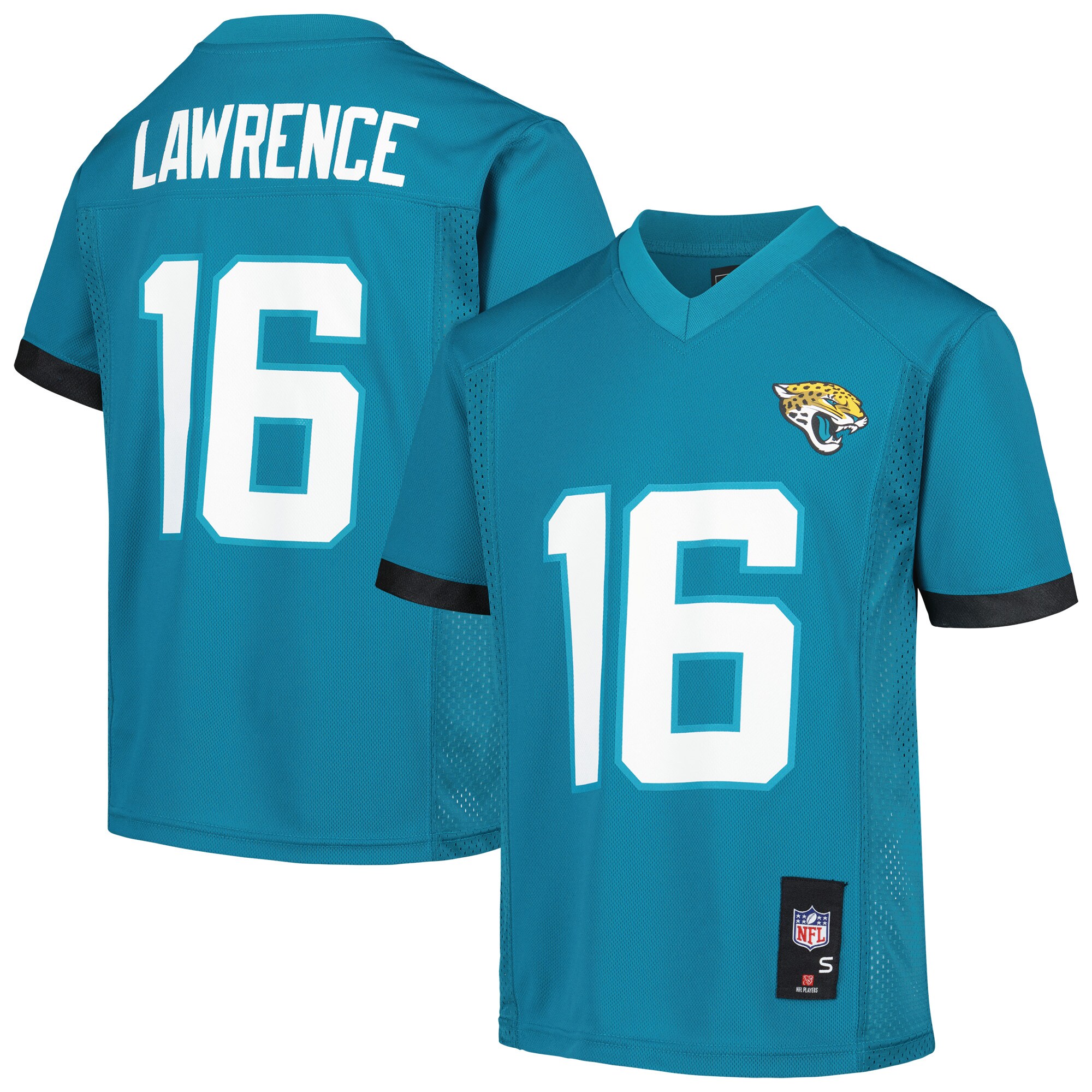 Trevor Lawrence Jacksonville Jaguars Youth  Replica Player Jersey - Teal