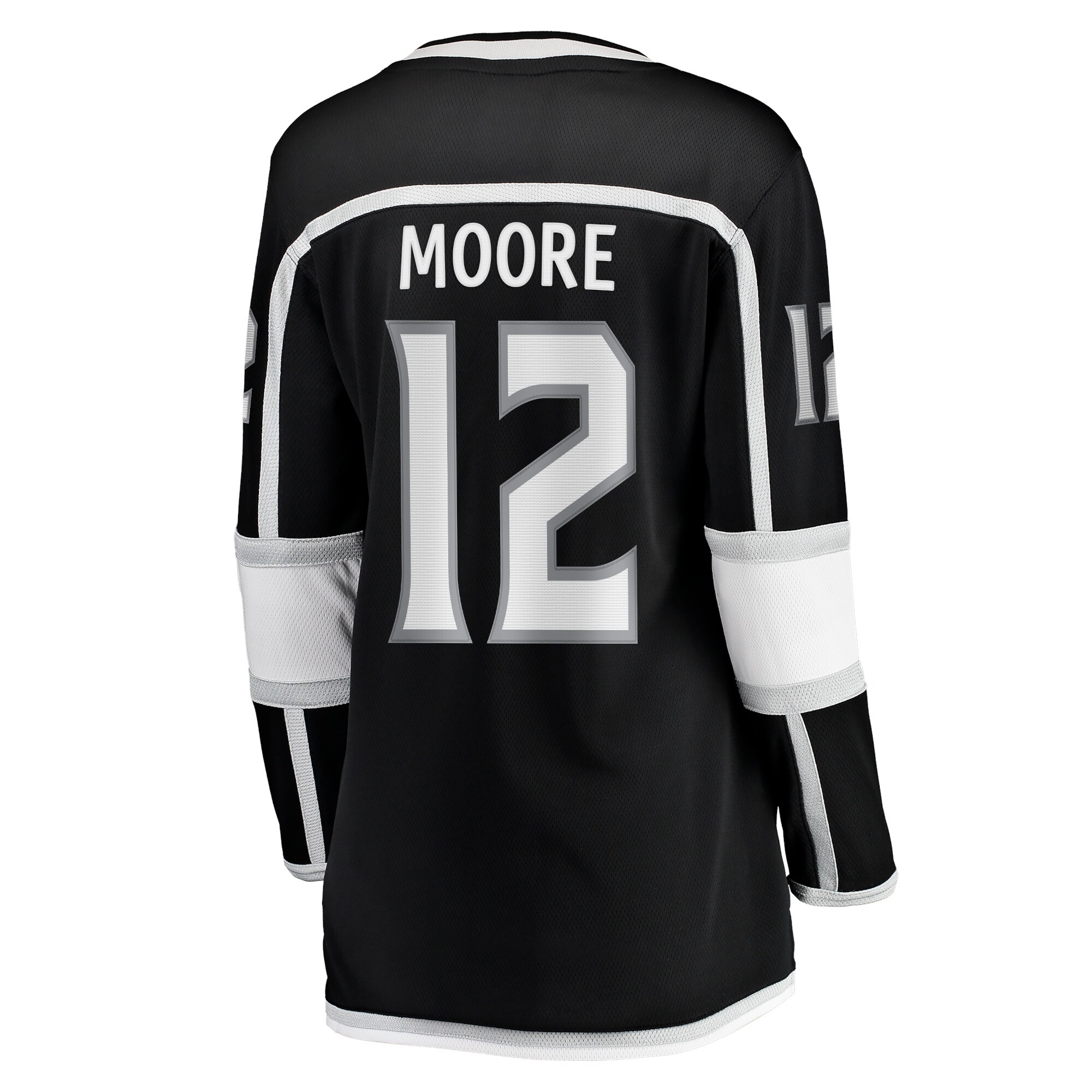 Los Angeles Kings Trevor Moore Black Home Breakaway Player NHL Jersey Women's