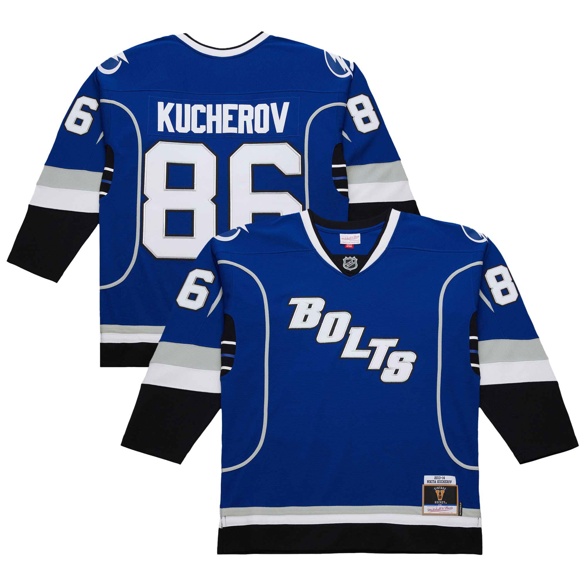 Tampa Bay Lightning Nikita Kucherov Blue 2013-14 Power Play NHL Jersey Men's