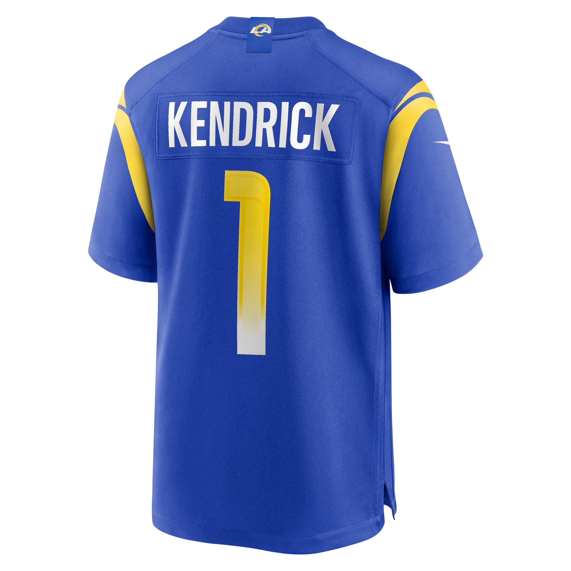 Los Angeles Rams Derion Kendrick Royal Home Game NFL Jersey Men's