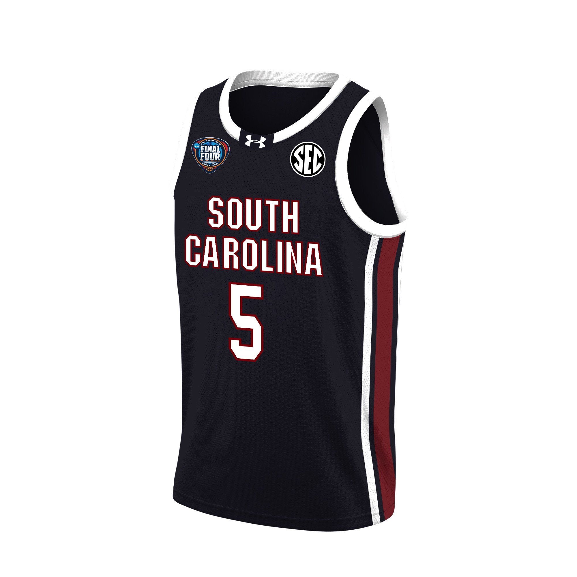 Tessa Johnson 5 South Carolina 2024 Final Four Patch Unisex NCAA Jersey Unisex
